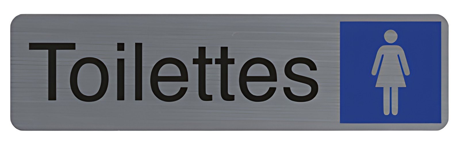 EXACOMPTA Plaque de signalisation "Toilettes Dame"