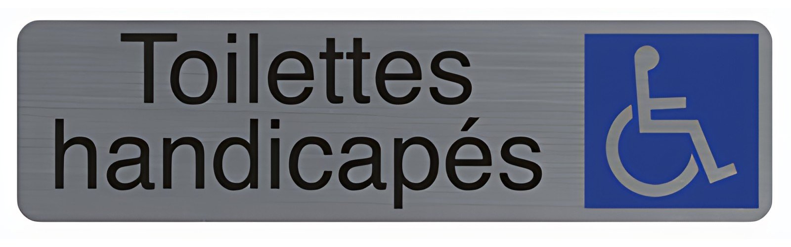EXACOMPTA Plaque de signalisation "Toilettes handicapés"