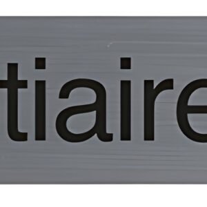 EXACOMPTA Plaque de signalisation "Vestiaire"