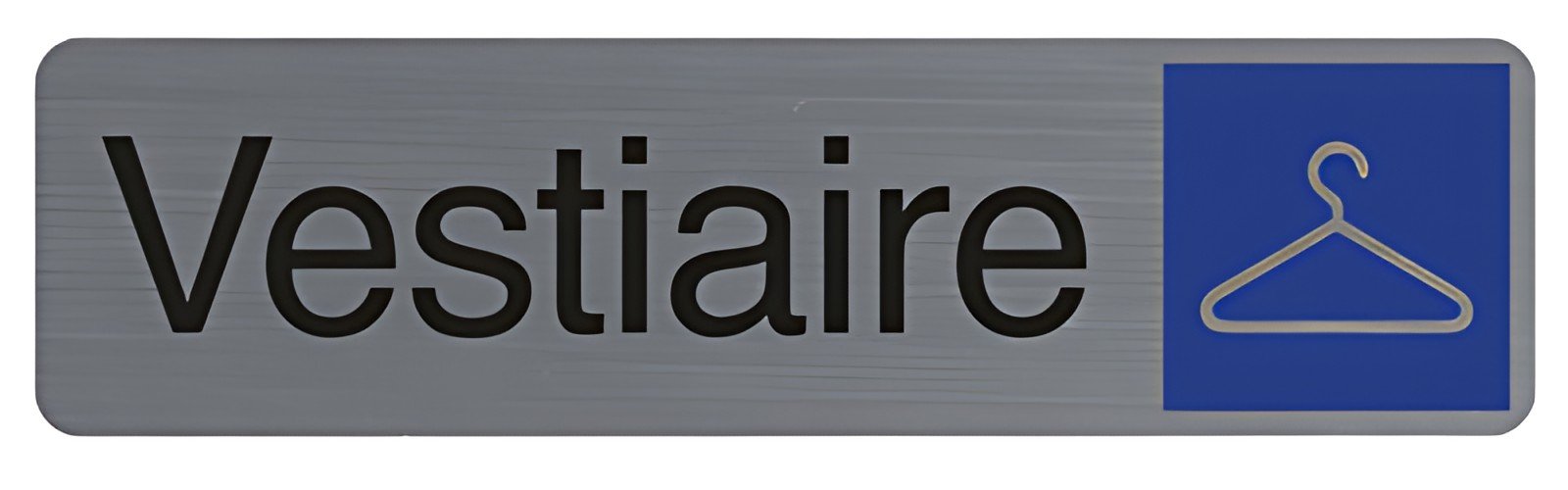 EXACOMPTA Plaque de signalisation "Vestiaire"