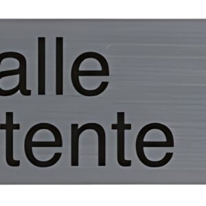 EXACOMPTA Plaque de signalisation "Salle d'attente"