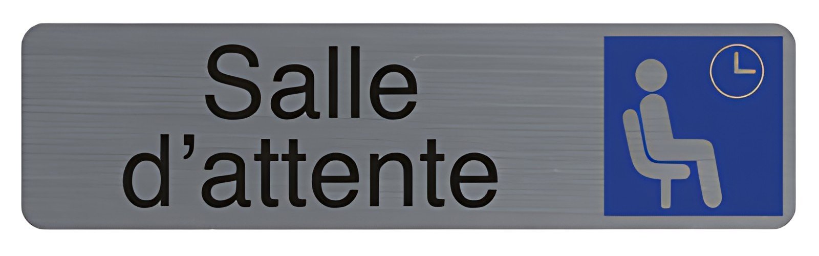 EXACOMPTA Plaque de signalisation "Salle d'attente"