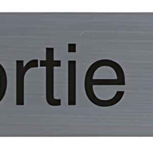 EXACOMPTA Plaque de signalisation "Sortie"