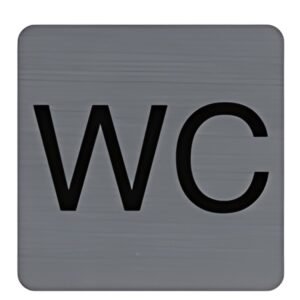EXACOMPTA Plaque de signalisation "WC"