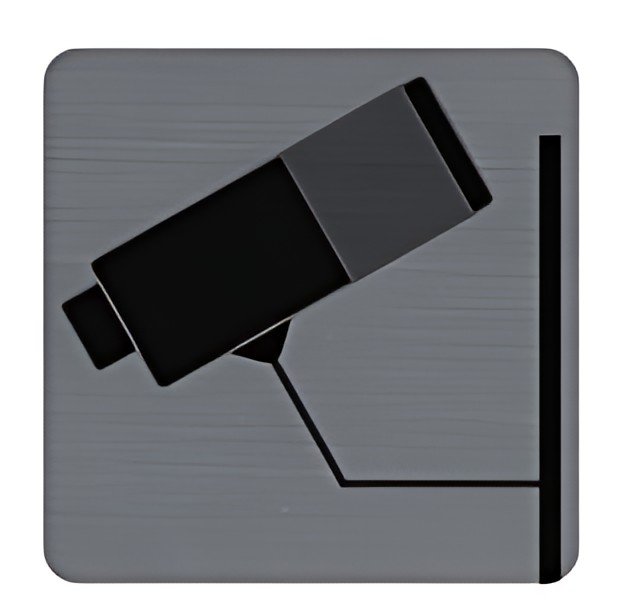EXACOMPTA Plaque de signalisation "Surveillance caméra"