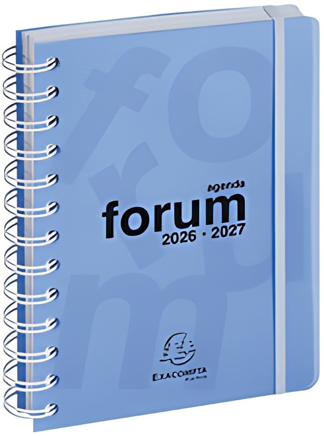 EXACOMPTA Agenda scolaire Forum Linicolor, 2026/2027, bleu