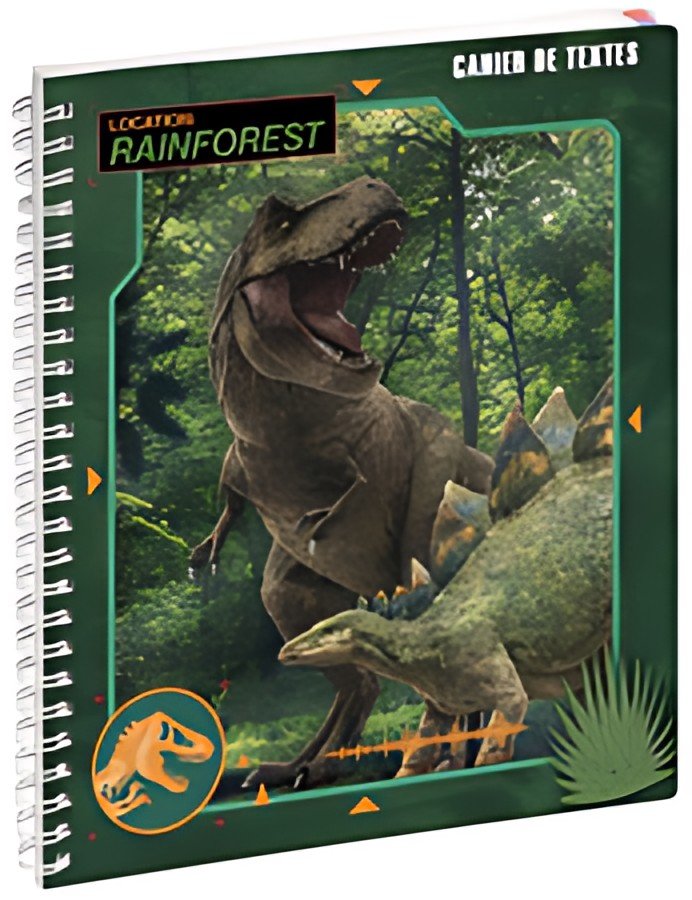 EXACOMPTA Cahier de textes Jurassic World "Dinos"