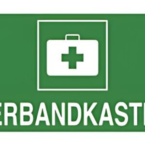 EXACOMPTA Hinweisschild "Verbandkasten", grün/weiß