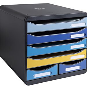 EXACOMPTA Module de classement BIG-BOX MAXI Bee Blue