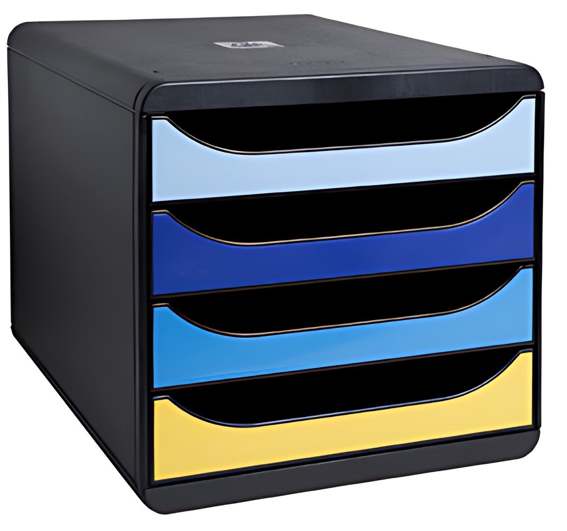 EXACOMPTA Module de classement BIG-BOX Bee Blue
