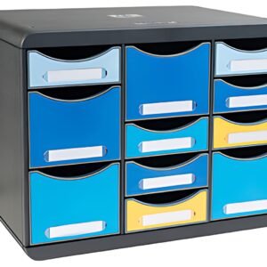 EXACOMPTA Module de classement STORE-BOX MULTI Bee Blue