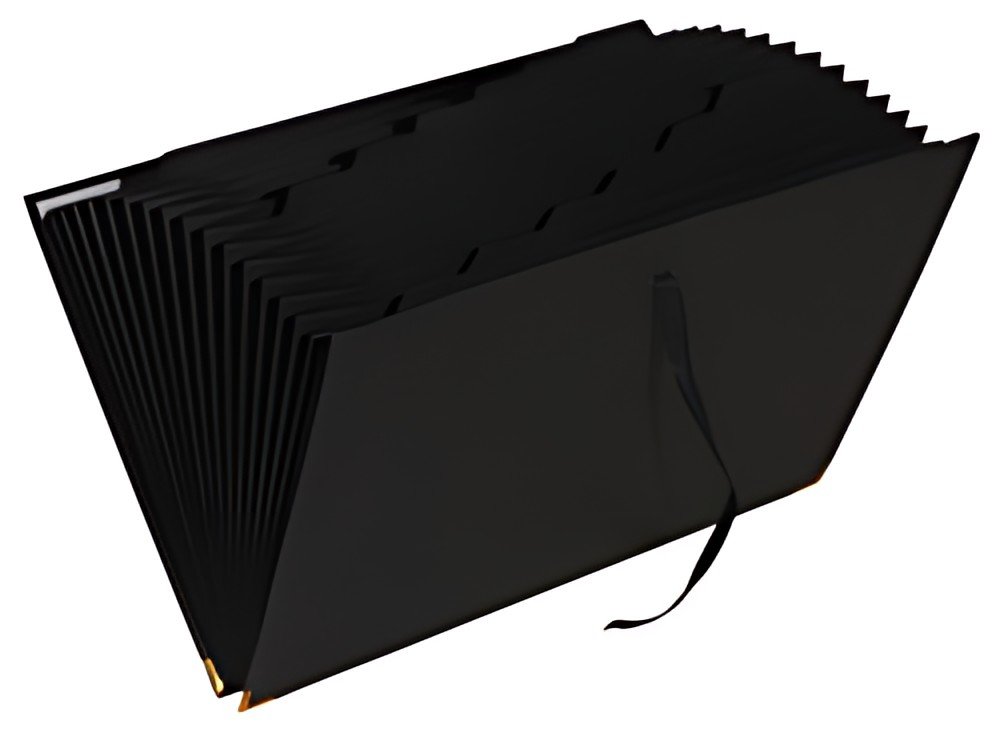EXACOMPTA Trieur extensible Office by Me, noir