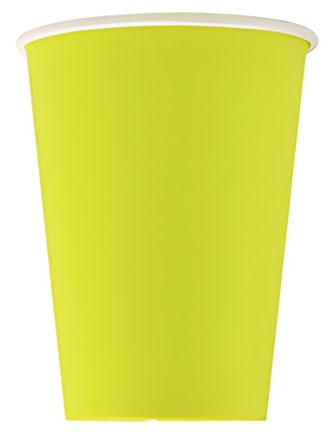 PROnappe Gobelet en carton, 0,2 l, vert kiwi