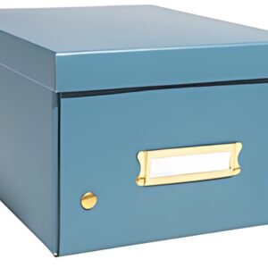 EXACOMPTA Boîte de rangement Neo Deco, A5+, bleu vert