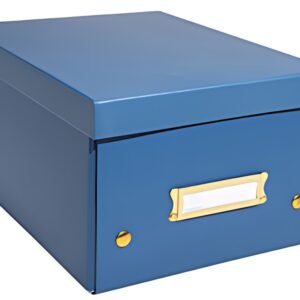 EXACOMPTA Boîte de rangement Neo Deco, A3+, bleu