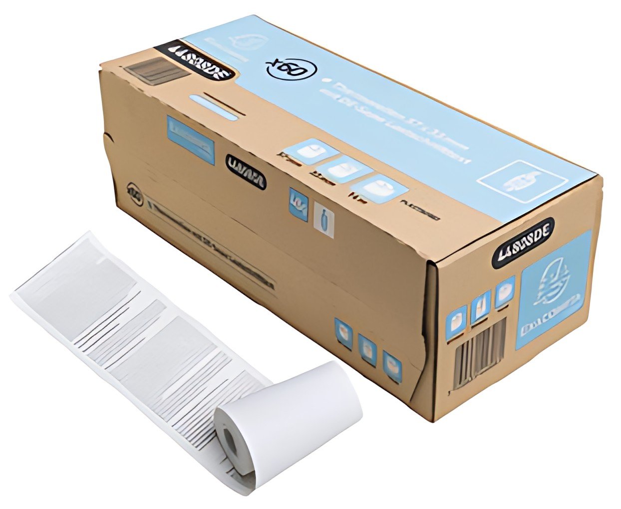 Rouleaux thermiques EXACOMPTA pour systèmes de caisse, 57 mm x 14 m