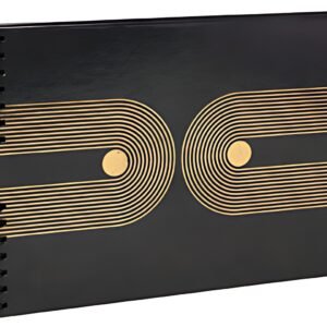 EXACOMPTA Album photo à spirale Graphik, 320 x 220 mm, noir