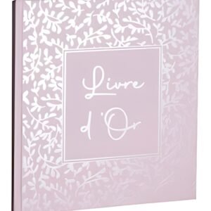EXACOMPTA Livre d'Or AutentiK, 190 x 210 mm, rose candy
