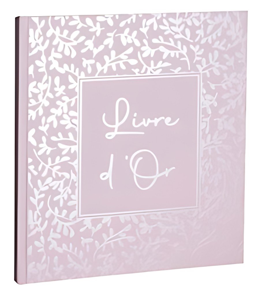 EXACOMPTA Livre d'Or AutentiK, 190 x 210 mm, rose candy