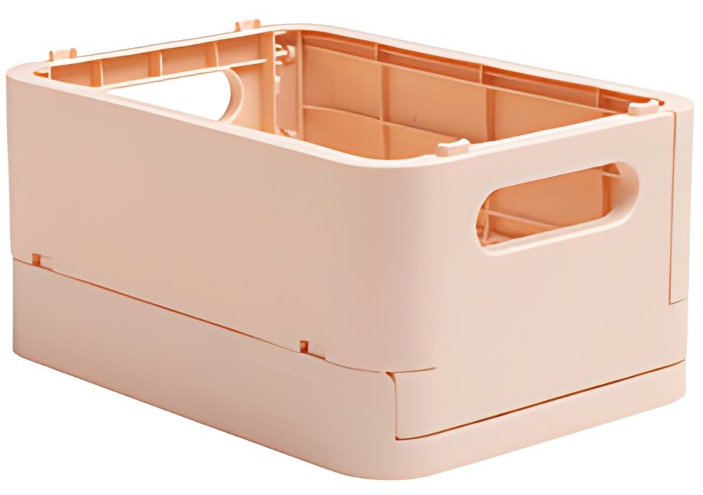 EXACOMPTA Boîte de rangement Smart Case Mini, nude