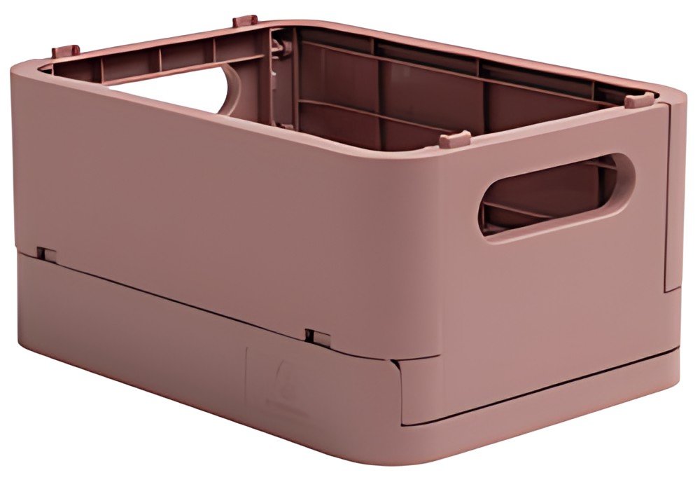 EXACOMPTA Boîte de rangement Smart Case Mini, vieux rose