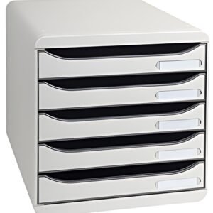 EXACOMPTA Module de classement BIG-BOX PLUS, 5 tiroirs,