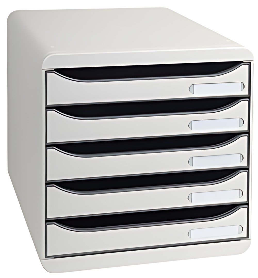 EXACOMPTA Module de classement BIG-BOX PLUS, 5 tiroirs,