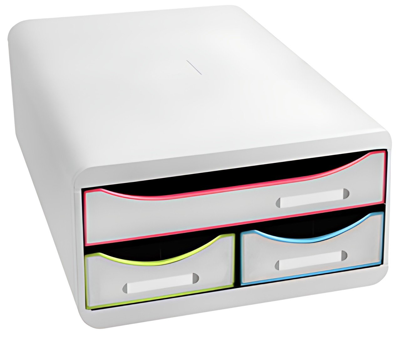 EXACOMPTA Module de classement SMALL-BOX, blanc/arlequin