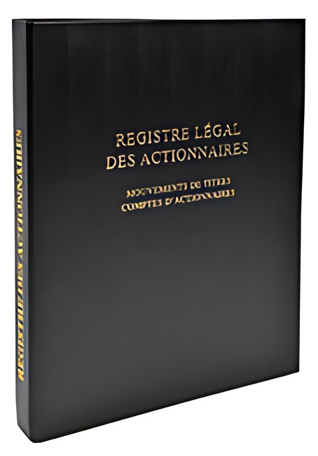 EXACOMPTA Registre légal des actionnaires