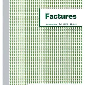 EXACOMPTA Manifold "Factures", 21 x 13,5 cm, 50 feuillets