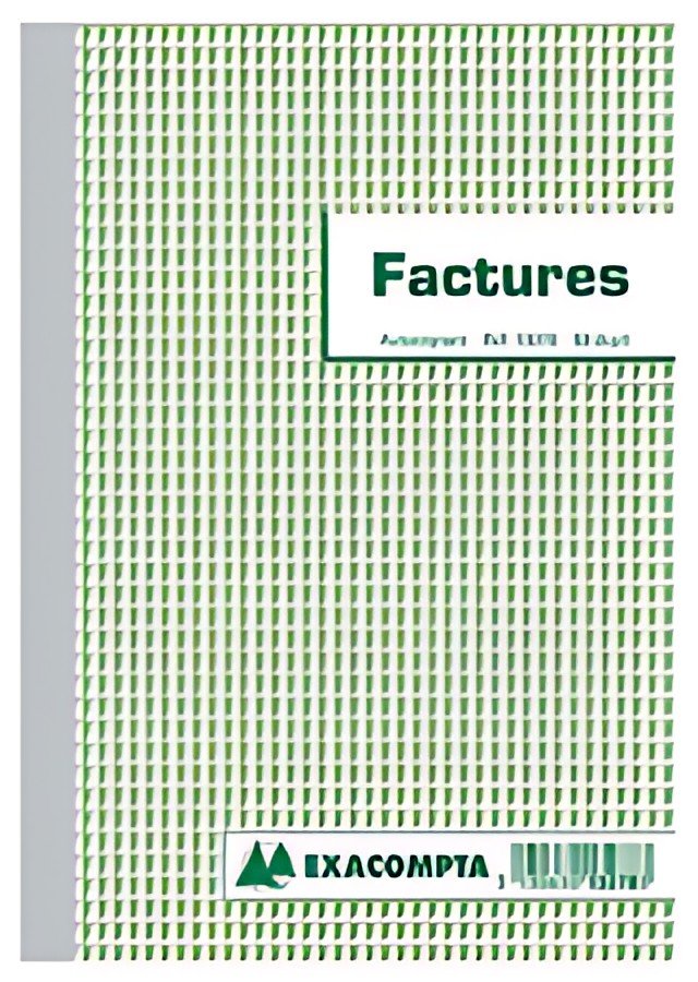 EXACOMPTA Manifold "Factures", 21 x 13,5 cm, 50 feuillets