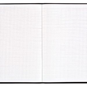 LE DAUPHIN Registre quadrillé 5x5, 297 x 210 mm, noir