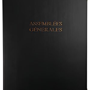 LE DAUPHIN Reliure luxe "Assemblées générales", 297 x 210 mm