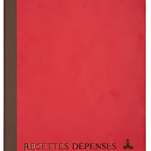 LE DAUPHIN Piqûre "Recettes-Dépenses", 220 x 170 mm