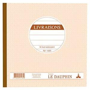 LE DAUPHIN Manifold "Livraisons", 210 x 210 mm, tripli