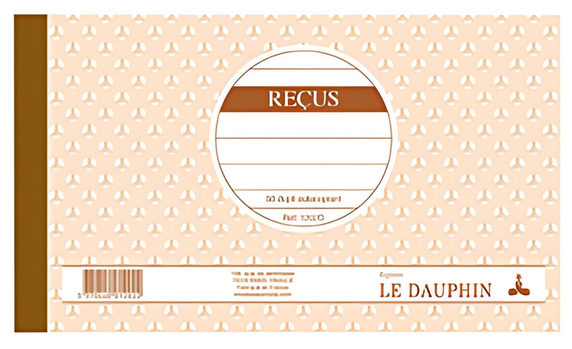 LE DAUPHIN Manifold "Reçus", 105 x 180 mm, dupli
