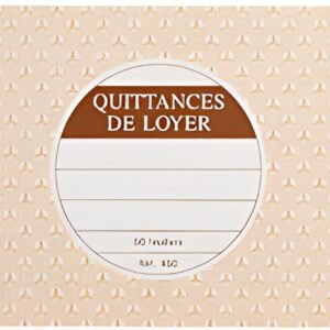 LE DAUPHIN Carnet à souche "Quittances de loyer"