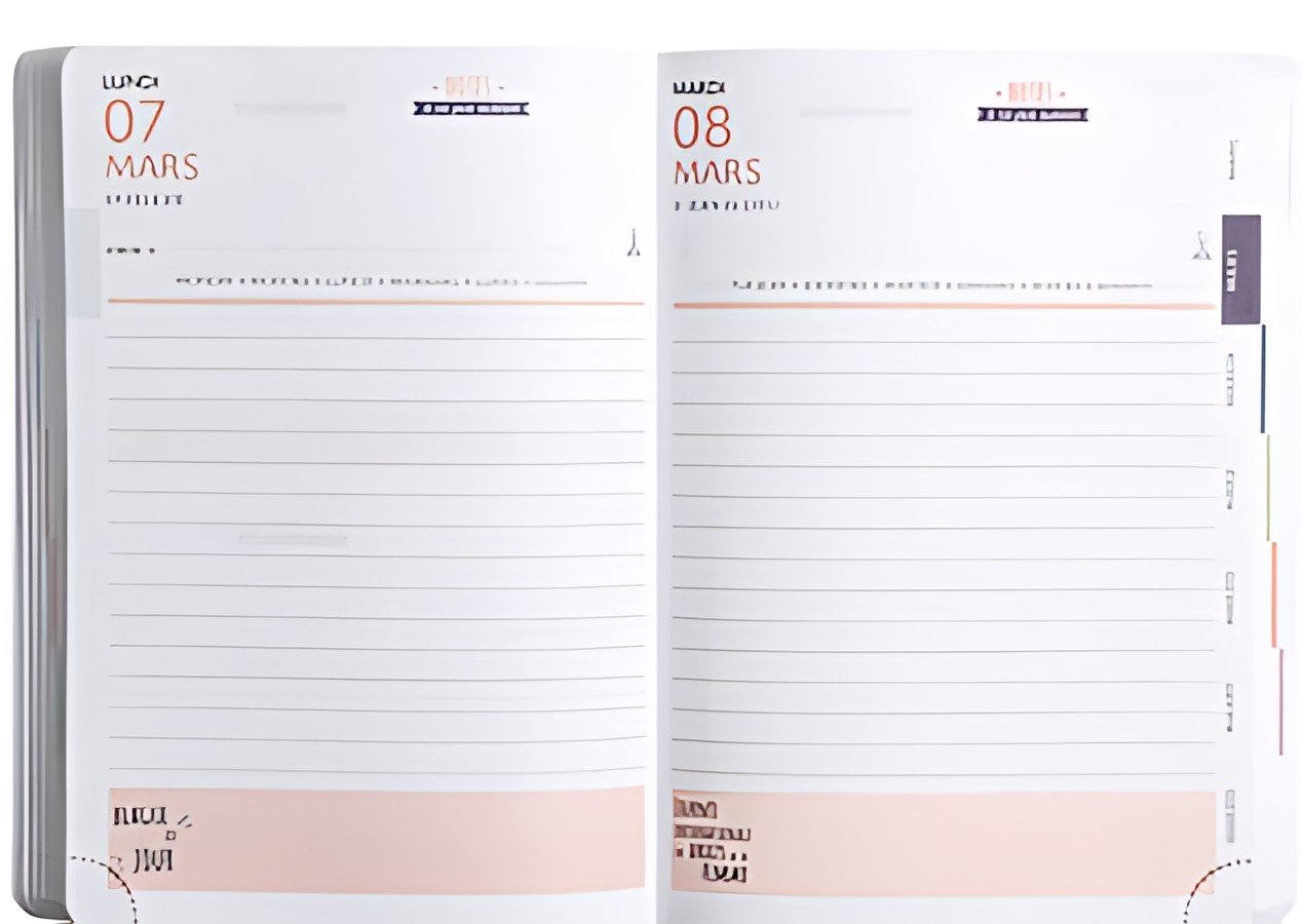 Clairefontaine Agenda scolaire Koverbook Blush, 2026/2027
