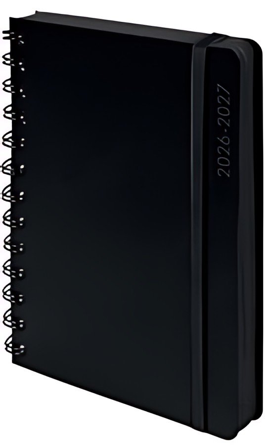 EXACOMPTA Agenda scolaire Forum Black & Co, 2026/2027, noir