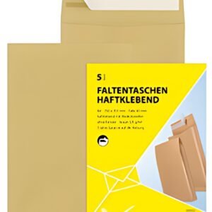 MAILmedia pochette à soufflets avec bande auto-adhésive, B4