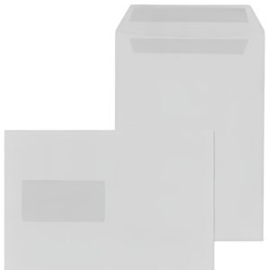 MAILmedia pochettes d'expédition C5 autocollantes, avec