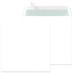 MAILmedia enveloppes "Zack & Klapp", 220x220 mm, blanc