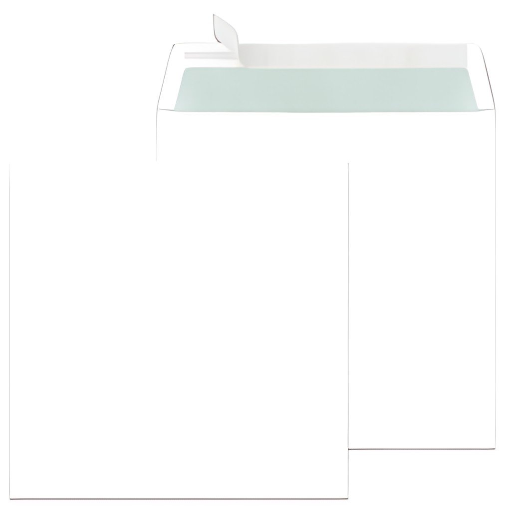 MAILmedia enveloppes "Zack & Klapp", 220x220 mm, blanc