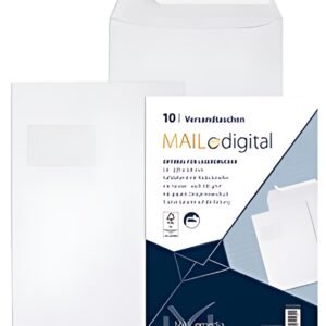 Sac postal MAILmedia "MAILdigital", C4, blanc