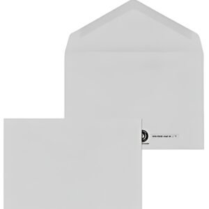 MAILmedia Enveloppes C6, collage humide, recyclé, gris