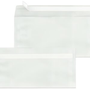 MAILmedia Enveloppe DL, satin transparent, adhésive