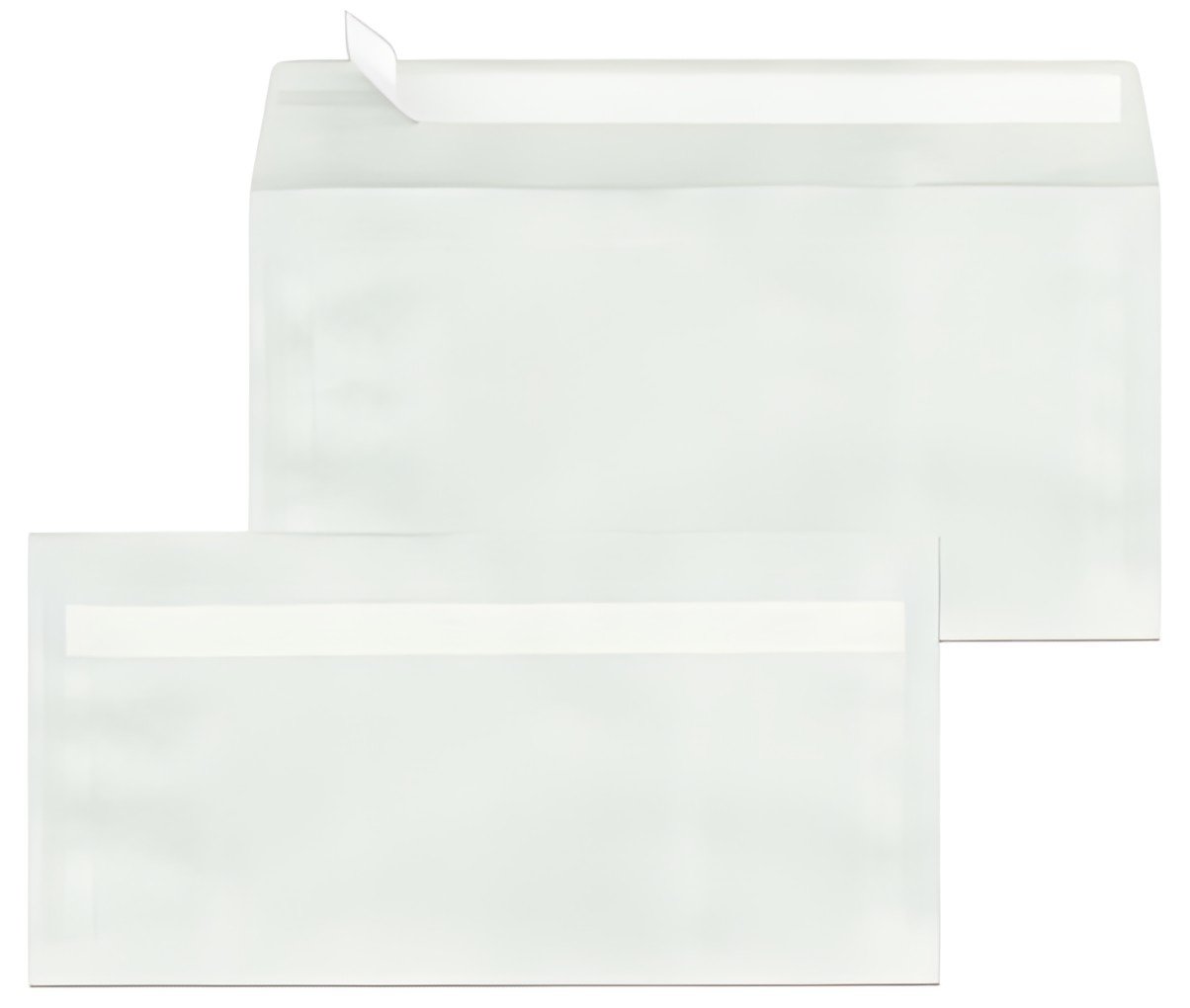 MAILmedia Enveloppe DL, satin transparent, adhésive