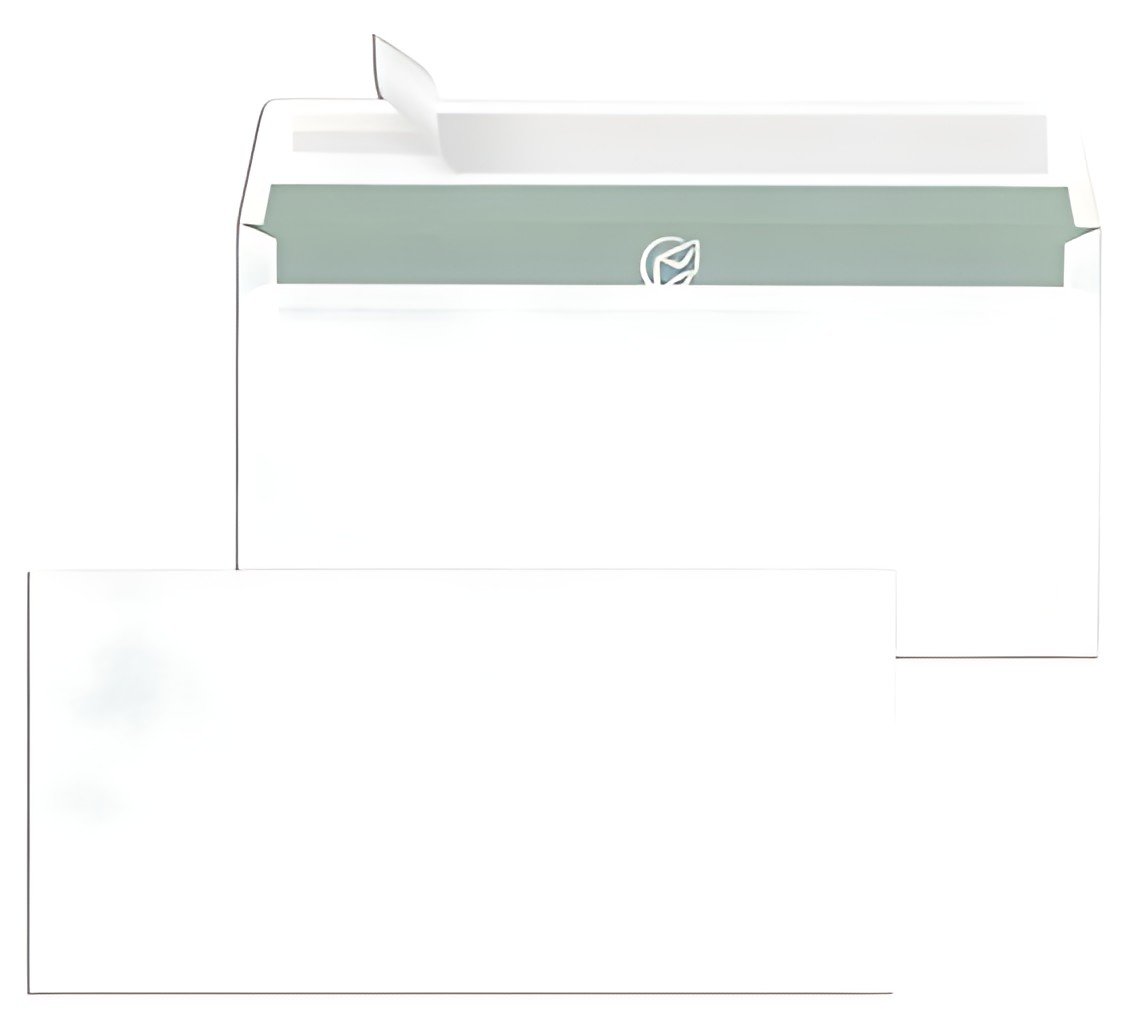 Enveloppes MAILmedia DIN adhésives longues, avec fenêtre