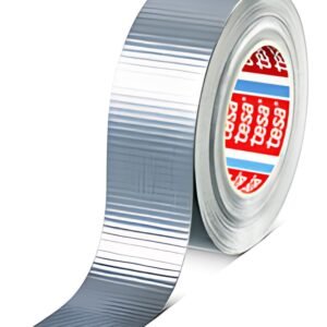 tesa Ruban toilé 4662, 48 mm x 50 m, argent