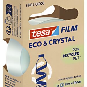 tesa Film ruban adhésif ECO & CRYSTAL, 19 mm x 10 m